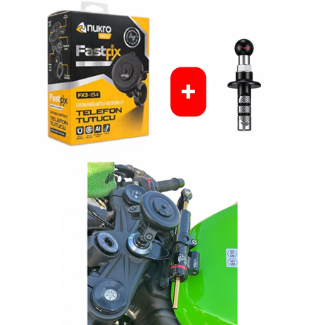 Racing modeller için takım halde telefon tutucu