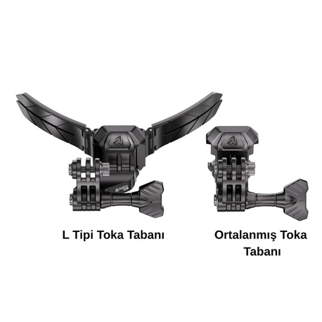 Aksiyon Kamera İçin Kask Montaj Seti