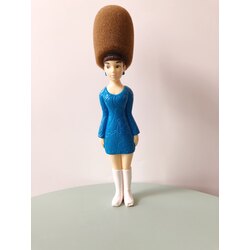 Afro Kadın Bulaşık Süngeri