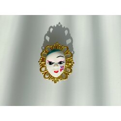 Maske Broş
