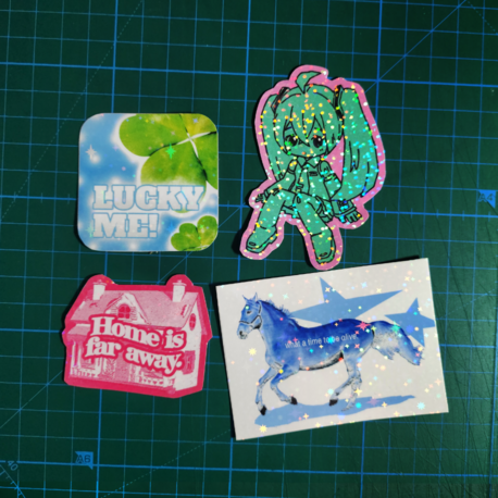 [parıltılı] tekli stickerlar 2