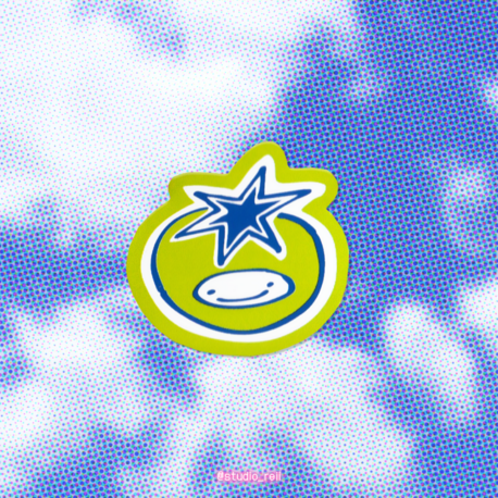 'starry ii' tekli sticker