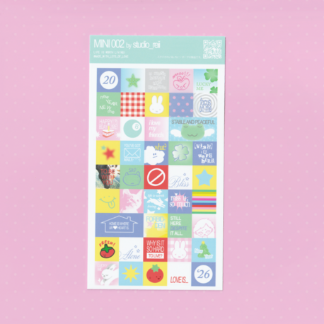 'mini 002' sticker