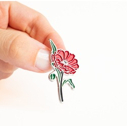 The Poppy Gelincik Broş