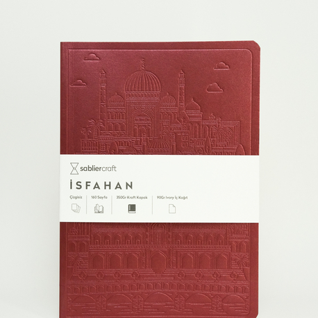 İsfahan Bordo Defter