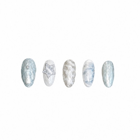 Moon Veil| El yapımı tırnak seti