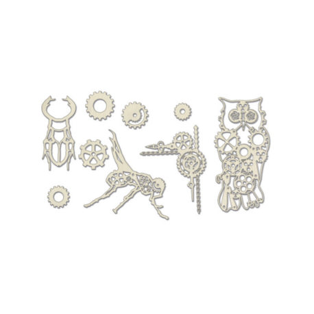 Grunge & Mechanics Chipboard Seti 10x15 cm – #483
