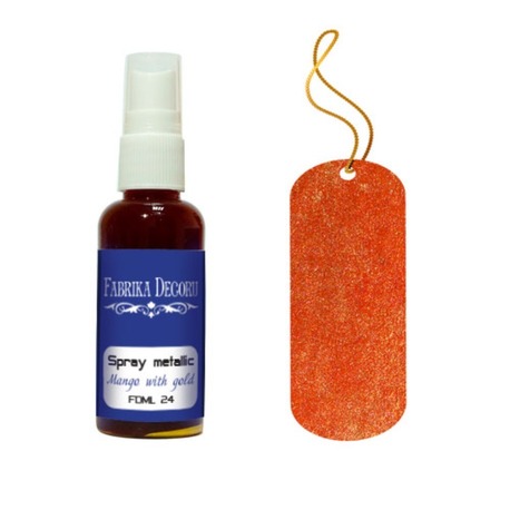 Metalik Sprey – Altınlı Mango, 50 ml / 24