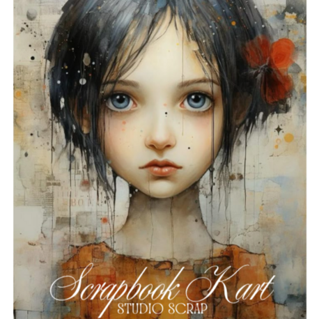 A5 Scrapbook Kartı “Scrapbook Art”