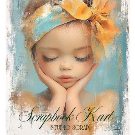 Temalı Scrapbook Kartı #S02