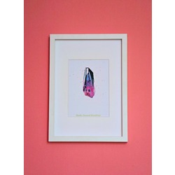 Black Stone Art Print