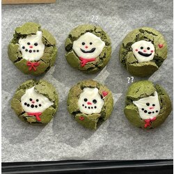 6lı matcha cookie