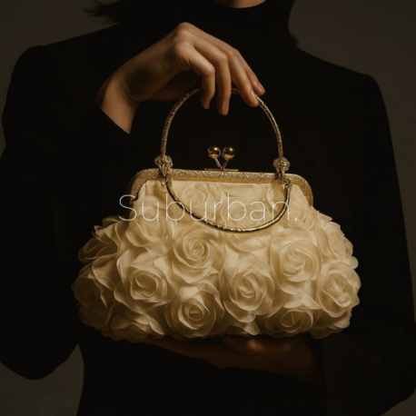 Çanta - Rose d’Or Minaudière