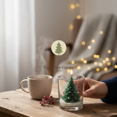 Cozy Pine Candle
