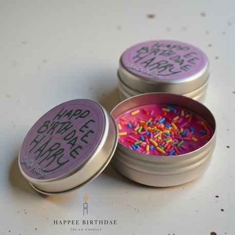 Hapee Birtdae Harry Candle