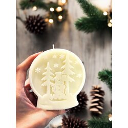Frosty’s Snow Globe Candle