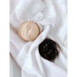 Yin Yang İkili Mum Seti