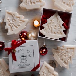 Deer’s Christmas Forest Candle