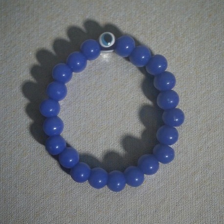 Nazar Boncuklu El Yapımı (22 Boncuklu) Bileklik