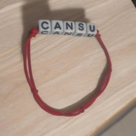 "Cansu" İsimli Bileklik