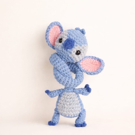 Özgün Tasarım Bükülebilir Stitch Çanta Süsü & Aksesuar (30 cm)