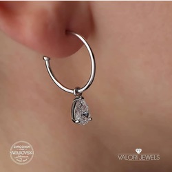 Swarovski Taşlı Küpe