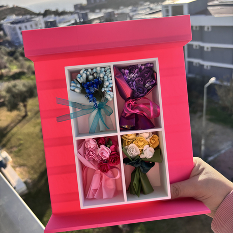 Pembe çiçek otomatı 