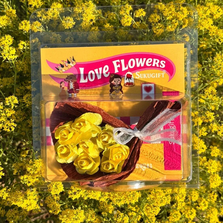 Love Flowers Hediyelik Çiçek Hot Tarz Wheels Buket