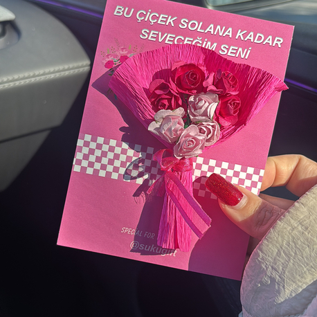 Bu çiçek solana kadar seveceğim seni flowers