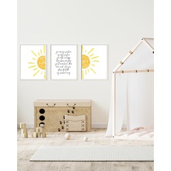 SUNSHINE 3'lü Poster #0016