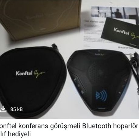 konftel konferans hoparlör 