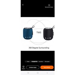 Bluetooth speaker hoparlör