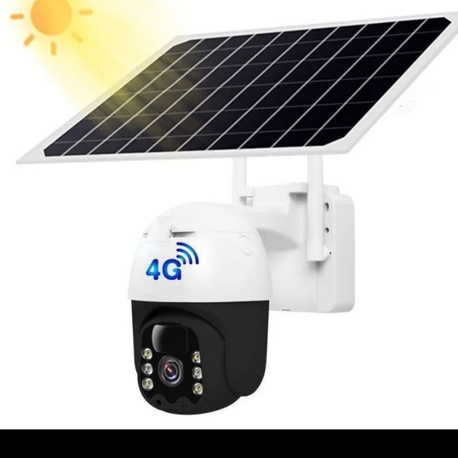 simkartlı güneş enerjisi ile şarz olan güvenlik kamerası 