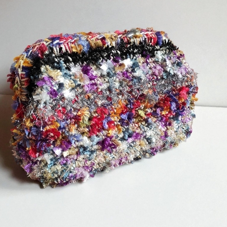 Winter Blend Knit Clutch