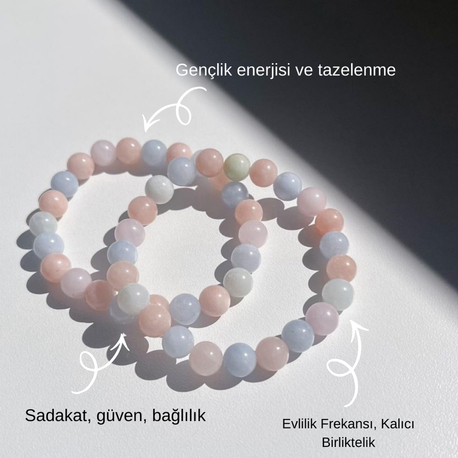 Morganit Bileklik