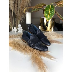 2919 LACİVERT MONK STRAP