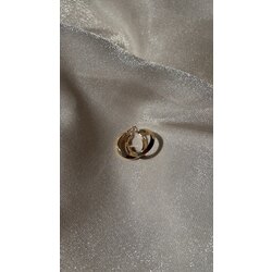 Gold halka küpe