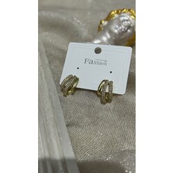 3 sıralı küpe