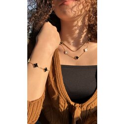 Vintage Alhambra set ( Yonca kolye )