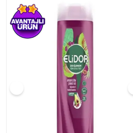 Elidor Avokado ve Üzüm Çekirdeği Yağı Şampuan 200 ml