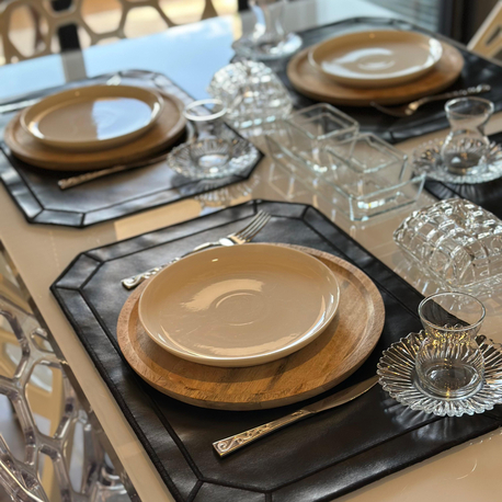 Noir Placemat (Siyah)