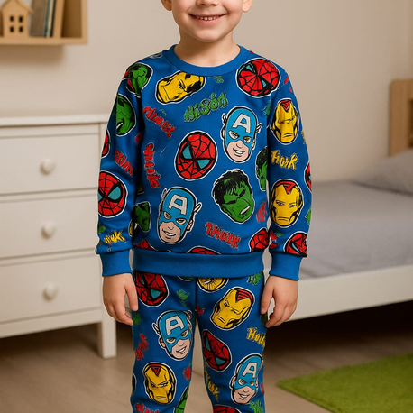 Erkek çocuk 2ip pijama takımı