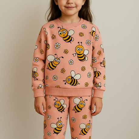 Kız çocuk 2ip pijama takımı