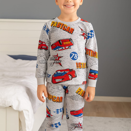 Erkek çocuk 2ip pijama takımı