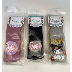 Desenli Külotlu Çorap 3lü paket