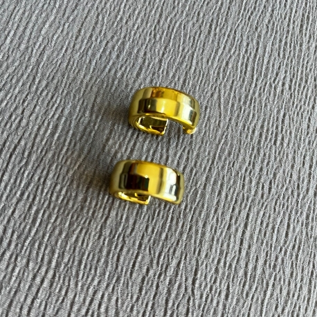 Gold Çelik Küpe 