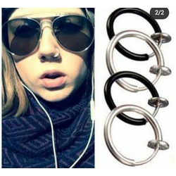 Sıkıştırma, Halka Yaylı Piercing &Küpe
