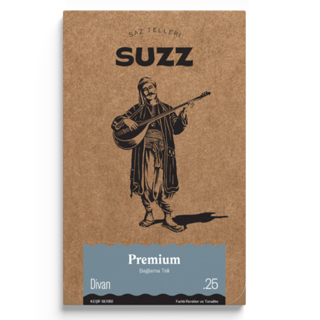 Suzz 0.25 Divan Bağlama Teli