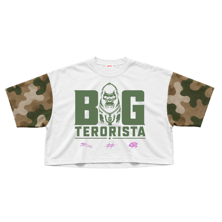 BIG TERORISTA Camouflage T-shirt (Jeff Redd Merch) 