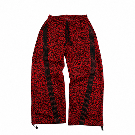 Wine Leopard Sweatpants